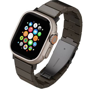 Levelo Fusion Resin Strap For Apple Watch - Brown