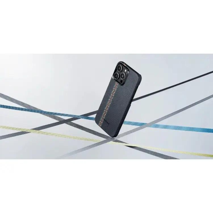 Pitaka Fusion Weaving MagEZ Case 4 For iPhone 15 Pro Max - Rhapsody
