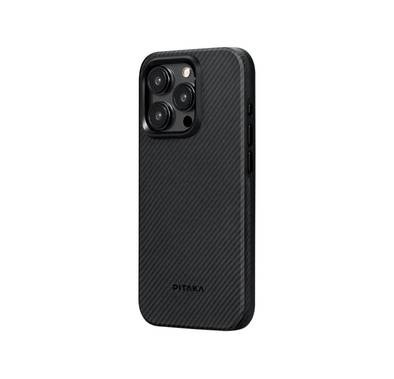 Pitaka MagEZ Case 4 - Black / Gray Twill - iPhone 15 Pro Max