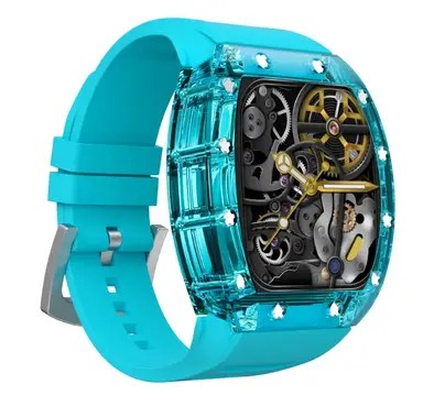 Green Lion Carlos Santos Smart Watch - Sky Blue