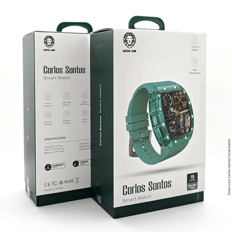 Green Lion Carlos Santos Smart Watch - Light Blue