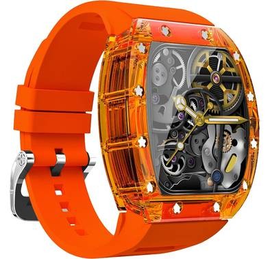 ساعة جرين ليون كارلوس سانتوس الذكية - البرتقالي