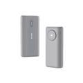 Green Lion 2 in 1 Power Bank 10000mAh with Wireless Watch Charger 2.5W - Grey