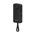 Green Lion Power Tank Power Bank 30000mAh PD 22.5W with Fast Charging Cable - Black