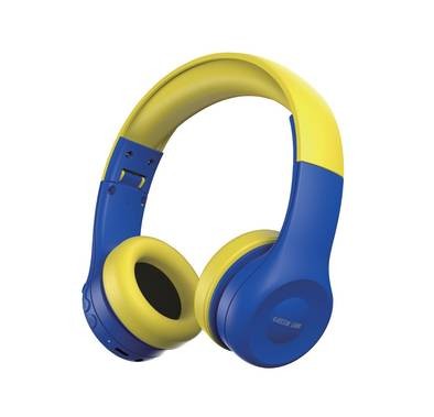 Green Lion Gk-100 Kid Wireless Headphone  - Blue/Yellow