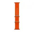 Green Lion Felex Silicone Watch Band for Apple Watch 49mm - Orange