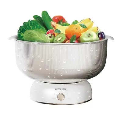 Green Lion Fruit & Vegetable Washing Machine 3.5L 15W - White