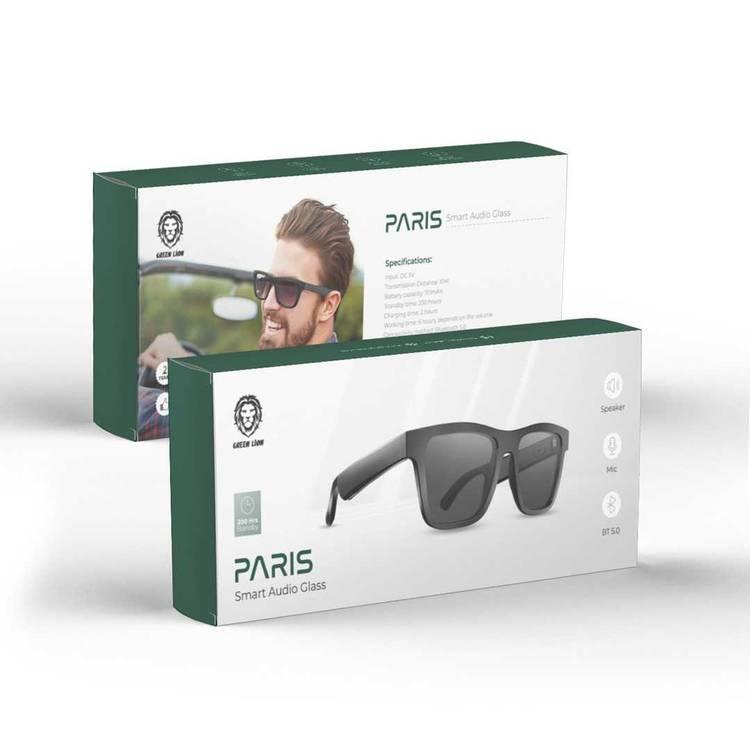 Green Lion Paris Smart Audio Glass - Black