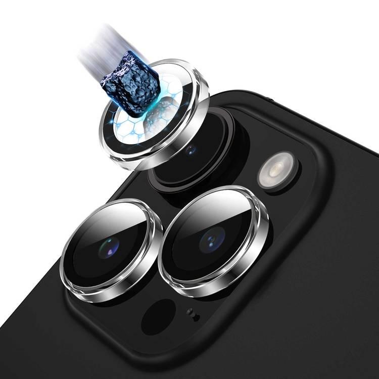Green Lion Trio Camera Lens for iPhone 15 Pro / iPhone 15 Pro Max - Clear