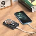 Green Lion 3 in 1  Transparent Magsafe Power Bank 5000mAh PD 20W - Black
