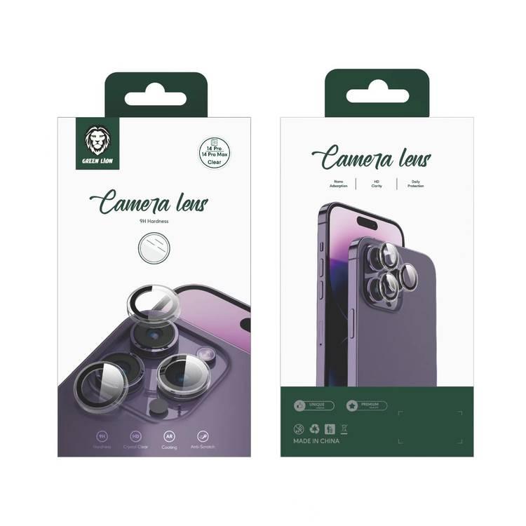 Green Lion Camera Lens 9H Hardness for iPhone 13 Pro / 13 Pro Max - Clear