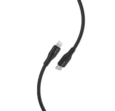 Green Lion TC-PH 20W W PD USB-C To Lightning Cable 1M PVC - Black