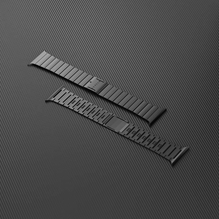 Levelo Yonge Magnet Steel Band for Apple Watch 42 / 44 / 45 / 49mm - Black