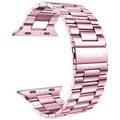Green Lion Link Stainless Steel Strap For Apple Watch 42/44/45/49MM - Rose Gold