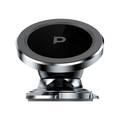 Powerology Heavy Duty Magnetic Car Mount 360 Rotatable with 3M Metal Plates - Silver