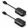 Powerology Wireless HDMI Mirroring Adaptor Pair with USB-C Cable - Black