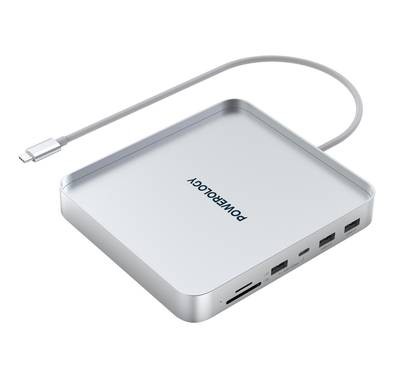 Powerology iMac 24 Inch USB-C Dock with SSD Enclosure 10GBPS - Grey