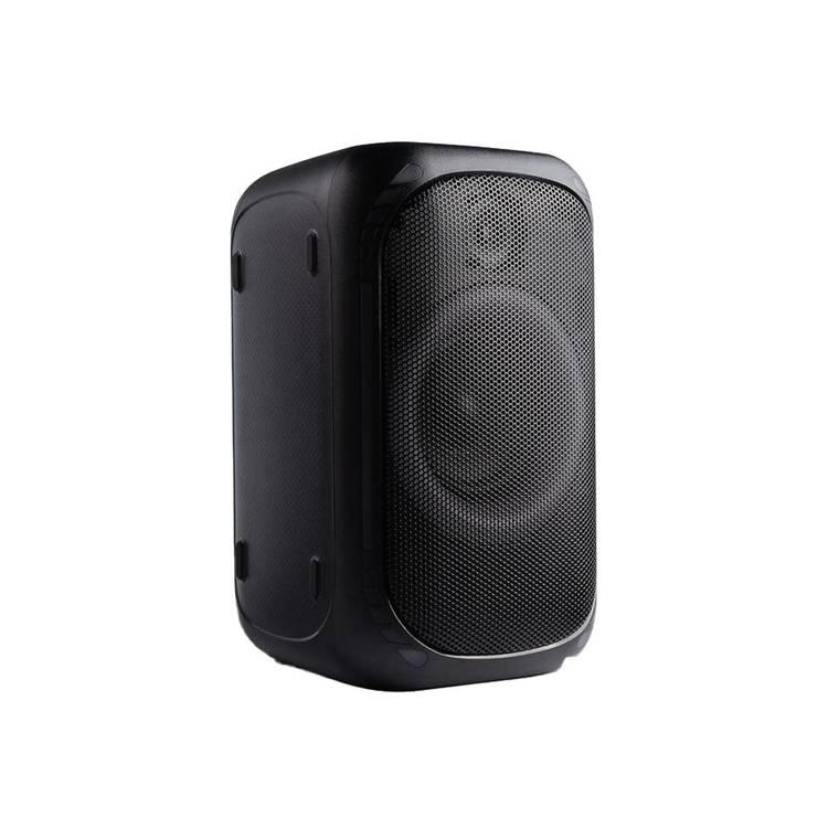 Porodo Soundtec Party Speaker 200W with 5.25  Woofer 2  Tweeter and FM - Black