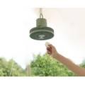 Porodo LifeStyle Outdoor Camping Fan with Remote and LED Light 10000mAh - Green