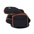 Porodo Gaming Predator Pro Gaming Seat with Armrest & Cupholder 360 Swivel - Black/Orange