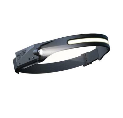 Porodo LifeStyle Outdoor Lightbar Headlamp with Motion Sensor - Black