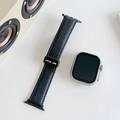 Green Lion Genuine Leather Watch Band 42/44/45/49MM - Black