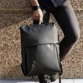 Levelo Opulence Universal Bag With Monograph PU Leather & LVL Signature Logo - Black