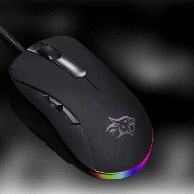 Porodo Gaming Wired Mouse 3389 with TTC Switch - Black