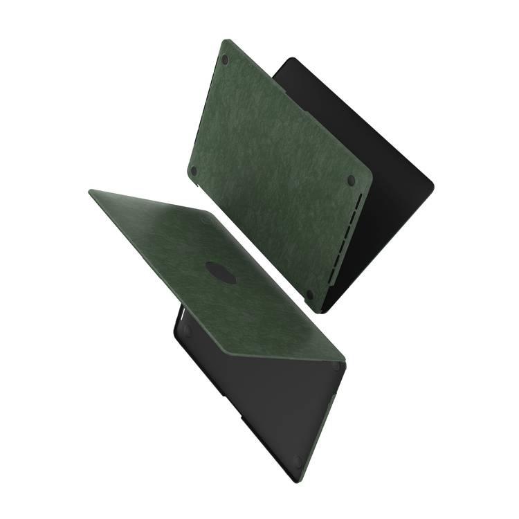 Levelo Gevena Leather For Macbook Air 15.3  - Dark Green