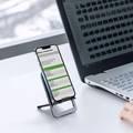 levelo Airlift Aluminum Foldable Phone Stand  - Grey