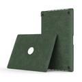 Levelo Gevena Leather Macbook Pro Cover 15" - Dark Green