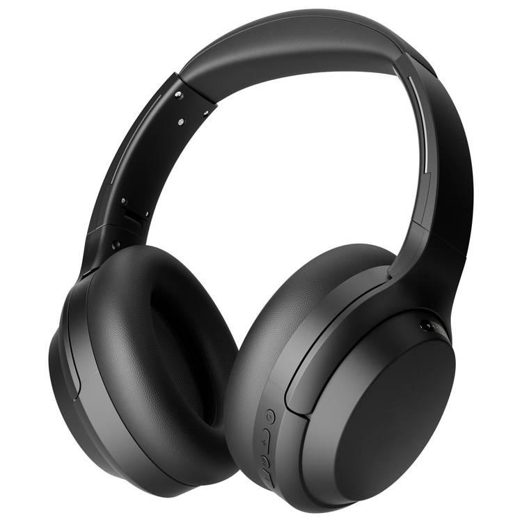 Porodo Soundtec Hush Wireless Over-Ear ANC Headphone - Black