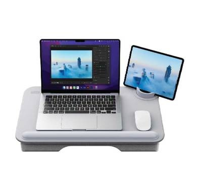 Green Lion Multi-Functional Cushioned Lap Desk 17" - Grey
