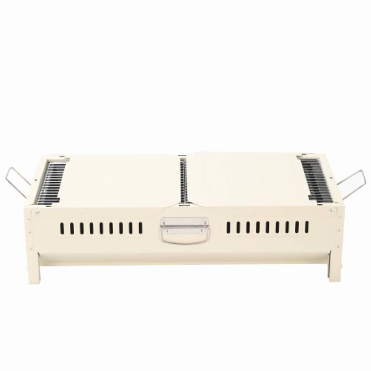 Porodo Lifestyle Camping Portable Charcoal Grill/Carbon Oven - White