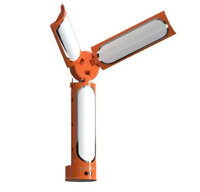 Porodo Camping Multi-Functional Folding LED Light 60W with Remote Controller - Orange