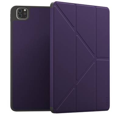 Levelo Elegante Hybrid Leather iPad Pro 12.9  Case - Purple