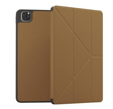 Levelo Elegante Hybrid Leather iPad Pro 12.9  Case - Brown