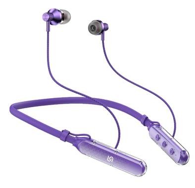 Porodo By Soundtec SV Pro Neckband Earphone ENC 5 Modes Voice Effects - Purple