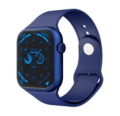 Porodo Magnifico Smart Watch 2" Full Touch Screen - Blue