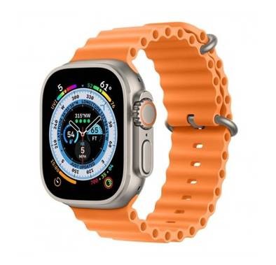 Porodo Ultimo Smart Watch 1.91" Wide Touch Screen - Orange