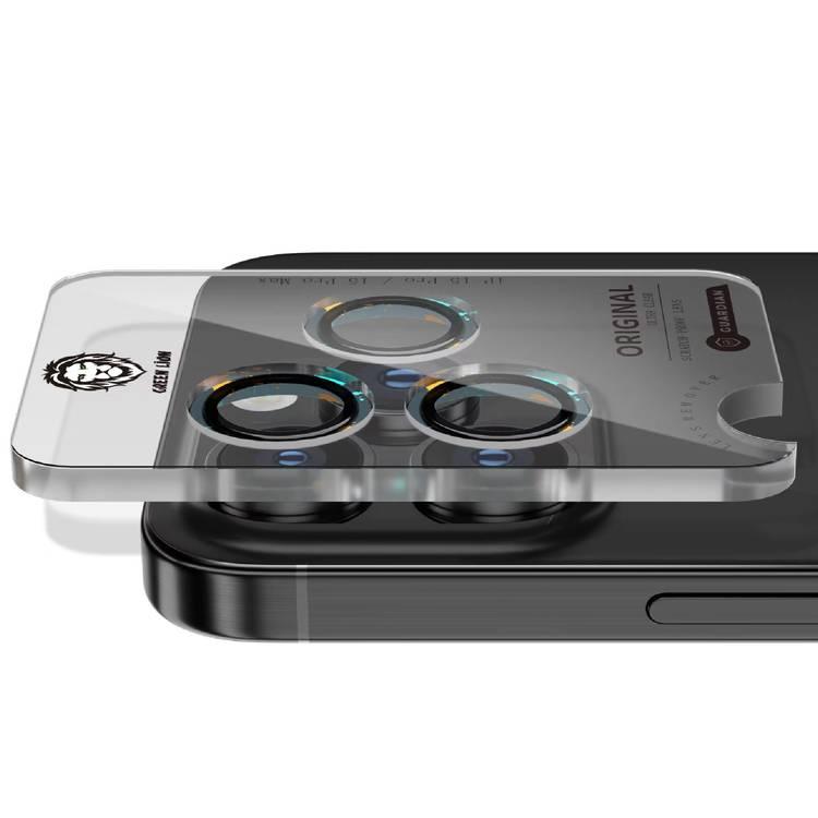 Green Lion iPhone 15 Pro / Pro Max For Camo High Transparency Camera Lens - Silver