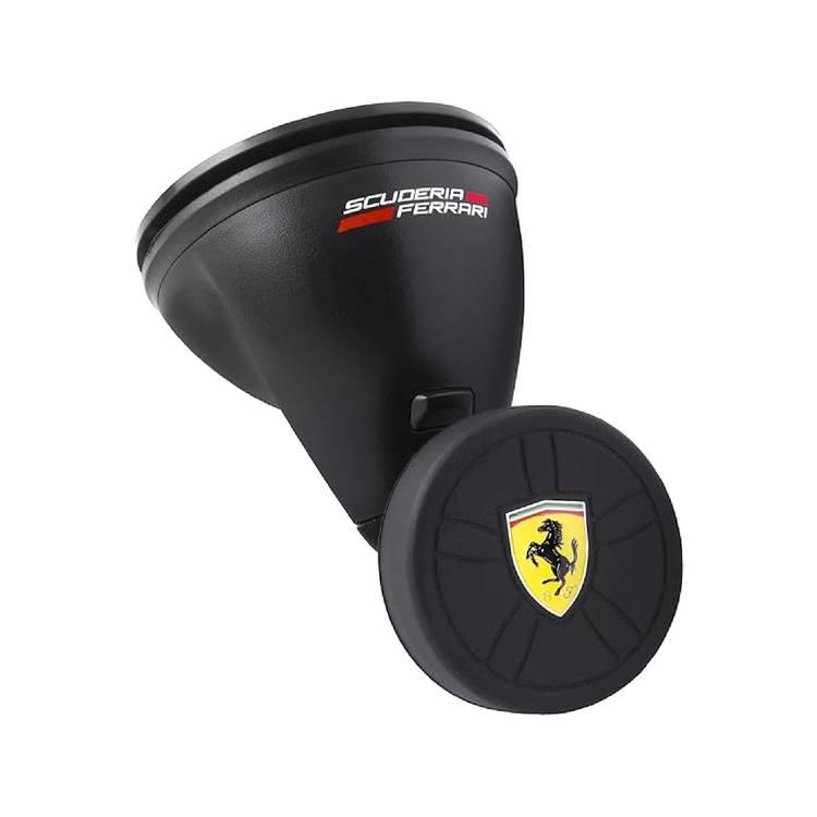 Ferrari Car Phone Holder Suction Cup - Black