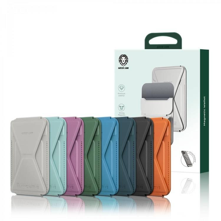 Green Lion Magnetic Wallet MagSafe Compatible  - Titanium