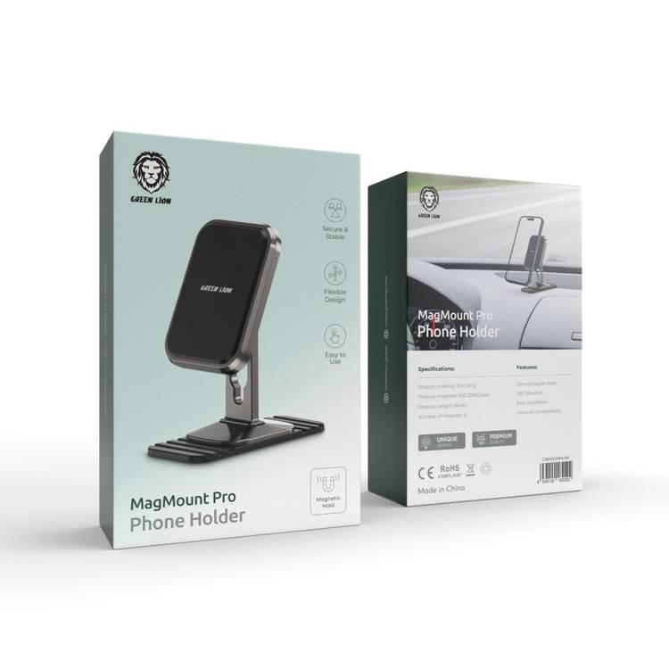 Green Lion MagMount Pro Phone Holder - Black