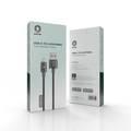 Green Lion USB-A To Lightning Cable (1m) - Black