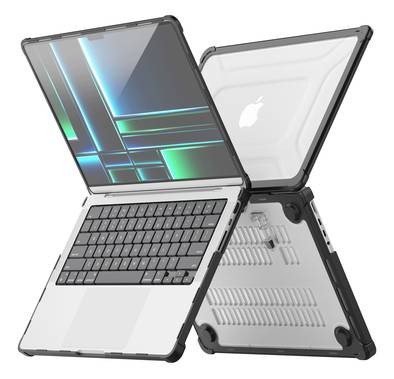 Levelo Espectro MacBook Case - Black - Macbook Pro 14"