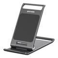Porodo Foldable Mobile Stand with Aluminum Alloy Material  - Grey