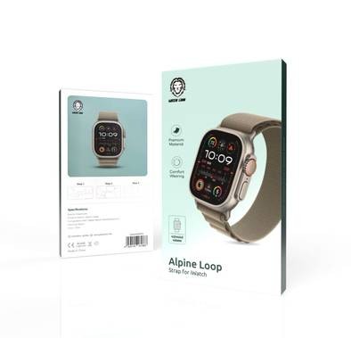 Green Lion Alpine Loop Strap For iWatch 49 /45/44/42mm - Olive