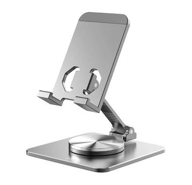 Pawa 360 Rotatble Stand for Mobile & Tablet  - Grey