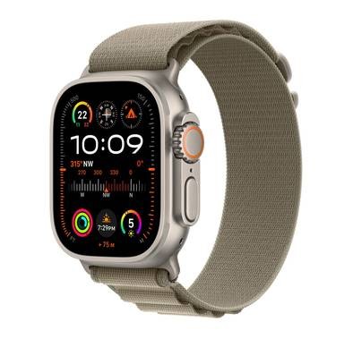 Apple Watch Ultra 2 GPS + Cellular with Titanium Case & Blue Ocean Band | 49 MM | Gray